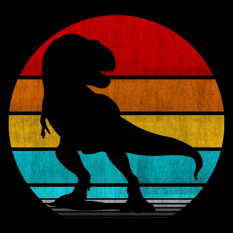 Retro Vinatge Dinosaurier