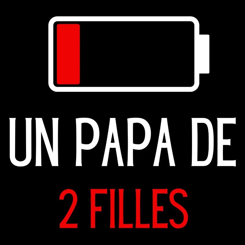 un papa de 2 filles - idée cadeau papa