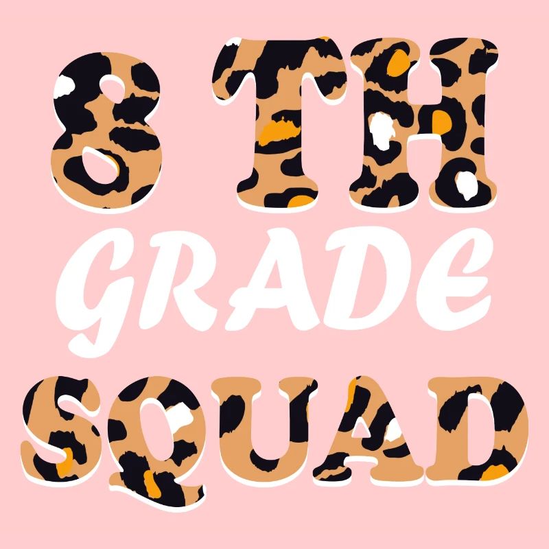 Cadeaux d’enseignant Leopard 8th Grade