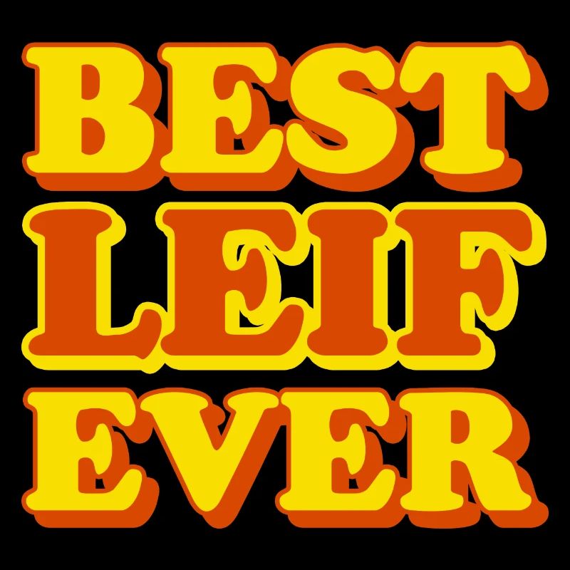 Funny gift with first name Leif