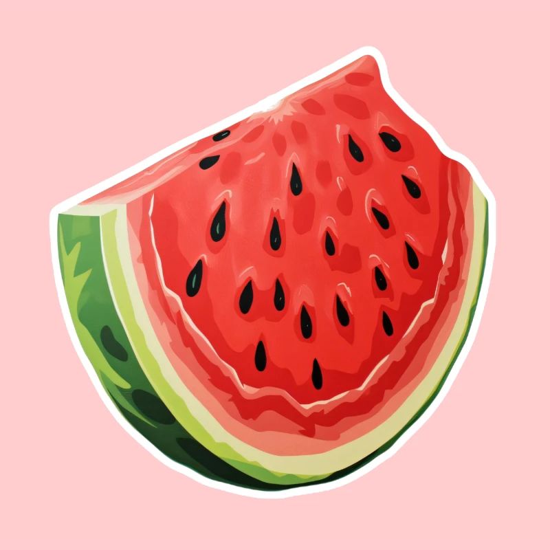 Tranche de pastèque