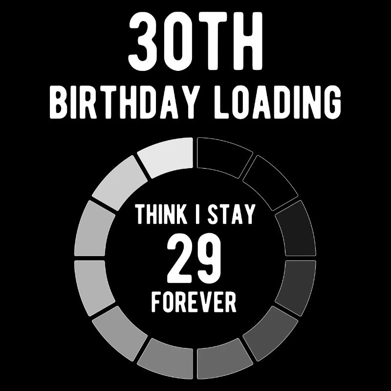 Think I Stay 29 Forever Loading 30th Birthday Gift