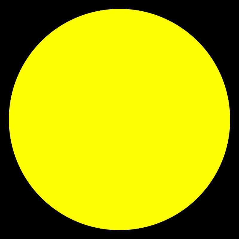 Circle yellow