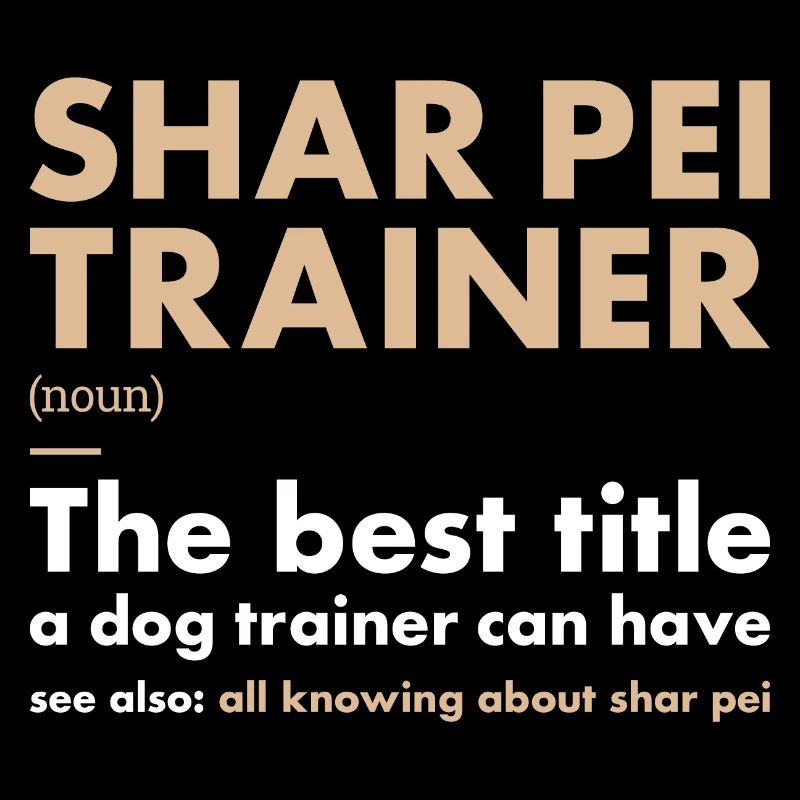Shar Pei Trainer Definiton