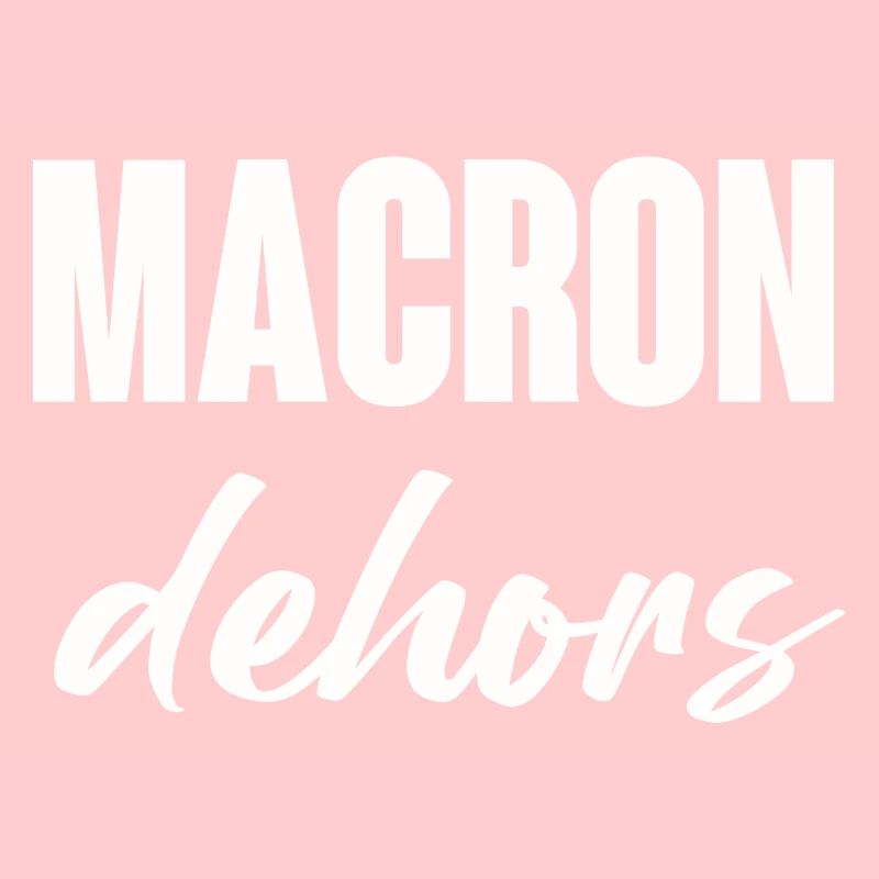 Macron dehors