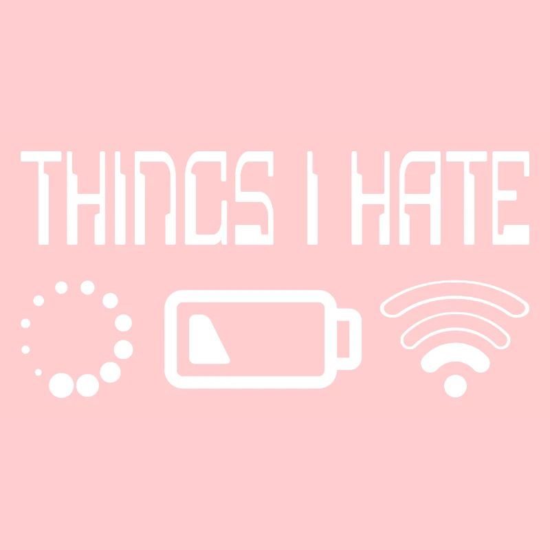 Things I Hate Programmer Outfit Gamer Fun Gift Ide