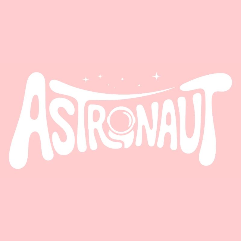 Astronaute - Cool Astonomy Logo