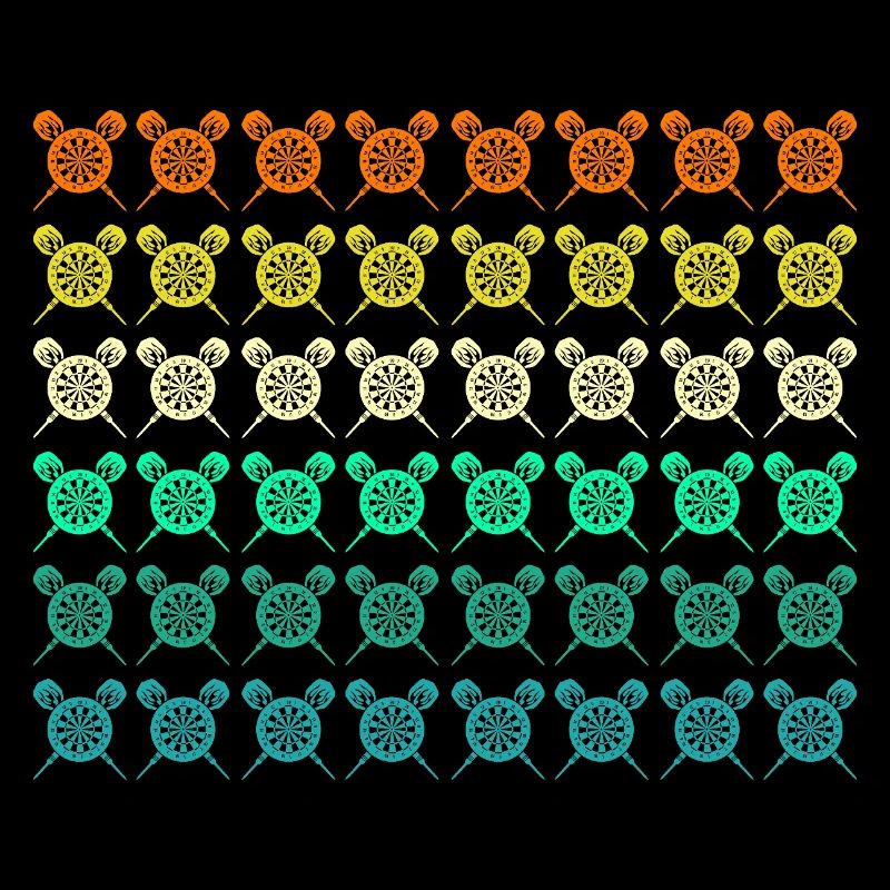 Joueur de fléchettes Fléchettes