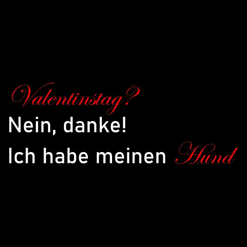 Valentinstag Hündchen Wau Geschenk Geschenkidee