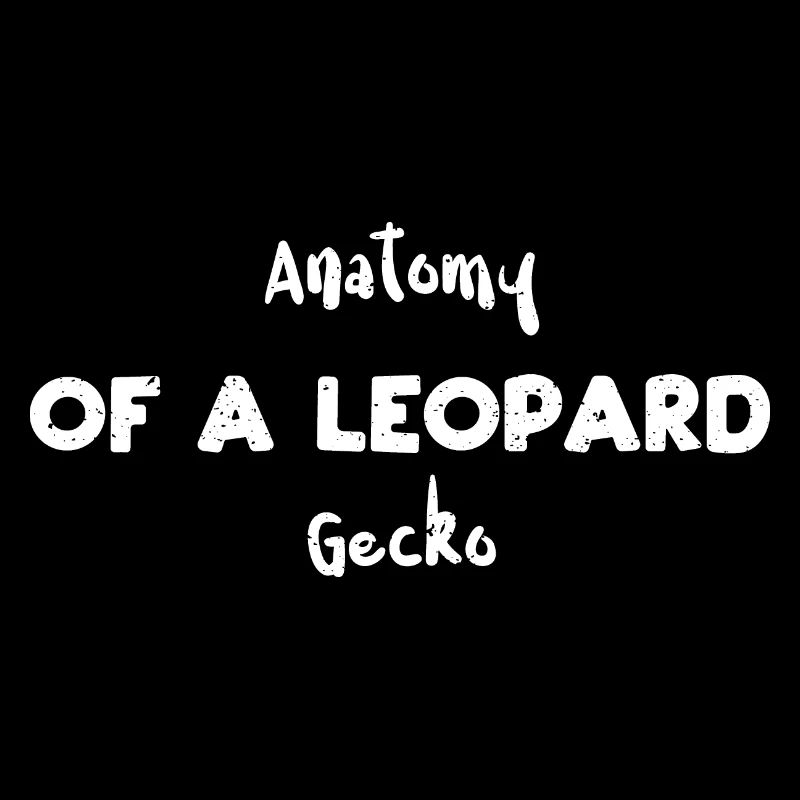 Anatomie d’un gecko léopard