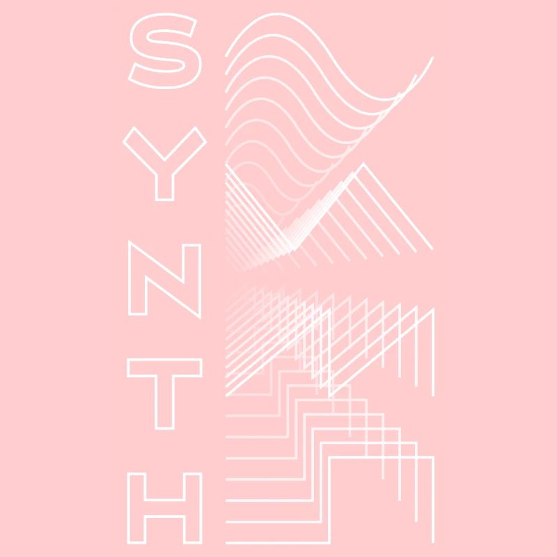 Synth Waveform Audio Analog Design Modular Gift