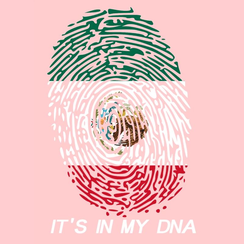 Mexique Drapeau mexicain C'est dans mon ADN