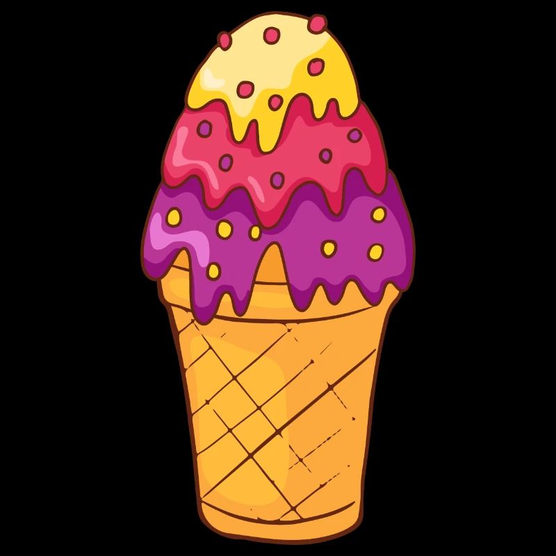 Crème glacée, crème glacée, crème glacée, crème glacée, boule, crème glacée, sundae