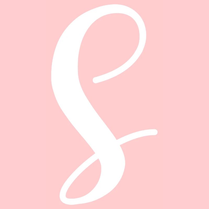 Calligraphie, initiale S