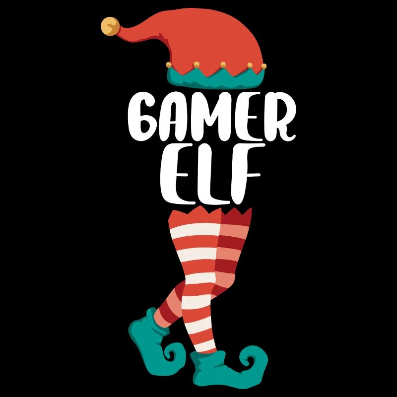 Weihnachts Elf Partnerlook Design Xmas Elfen