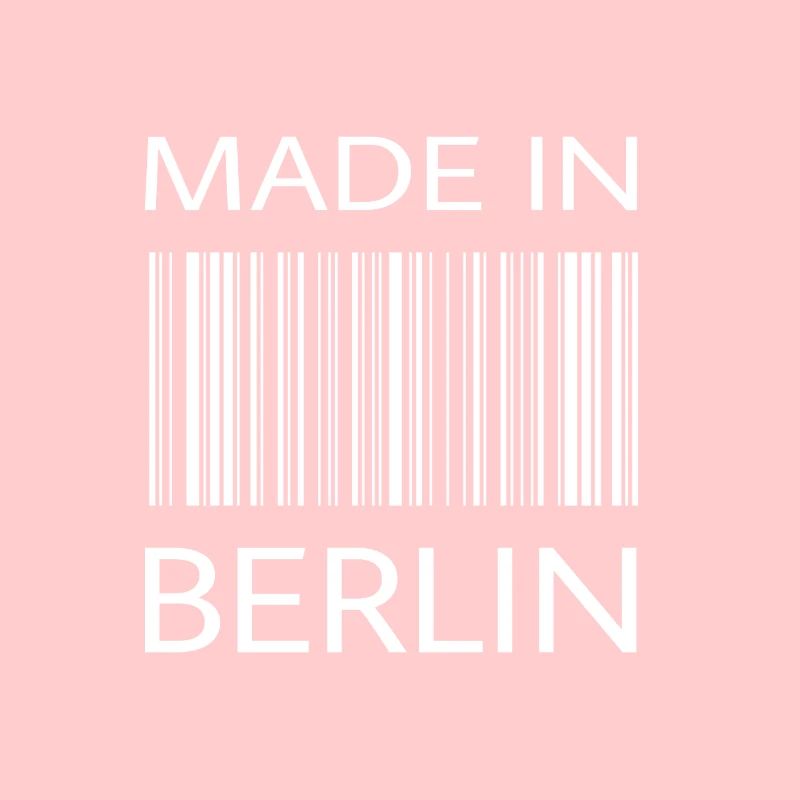 Made in Berlin Barcode | Hauptsadt Geschenk
