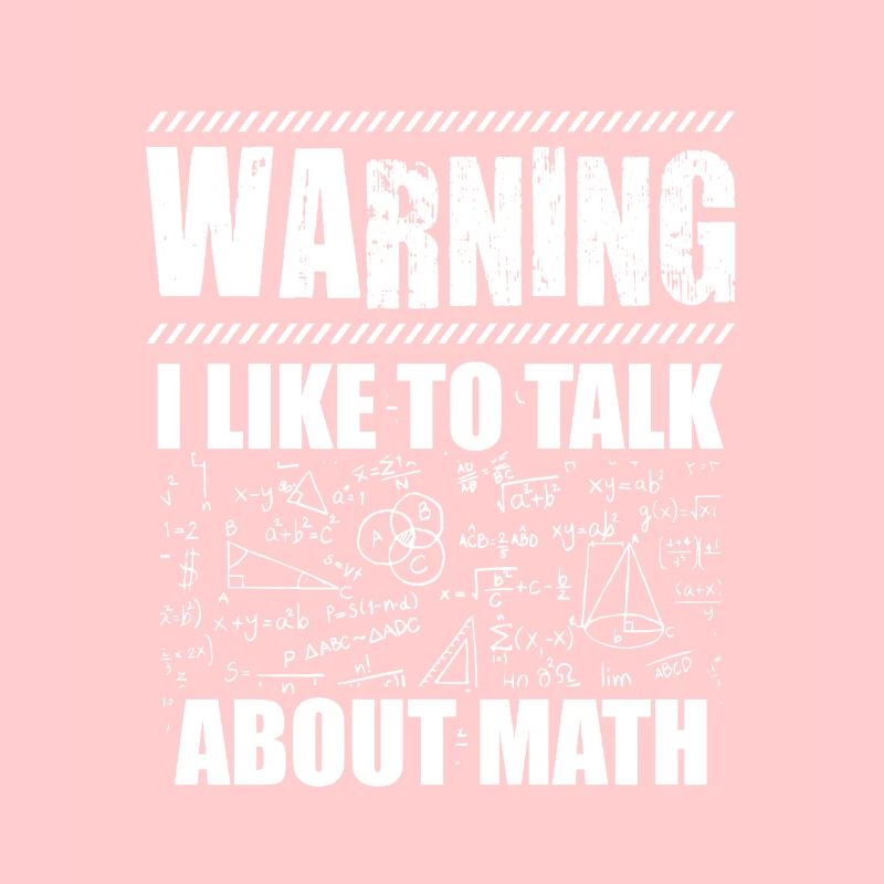 Warnung Mathematiker | Mathe Lehrer Geschenkidee