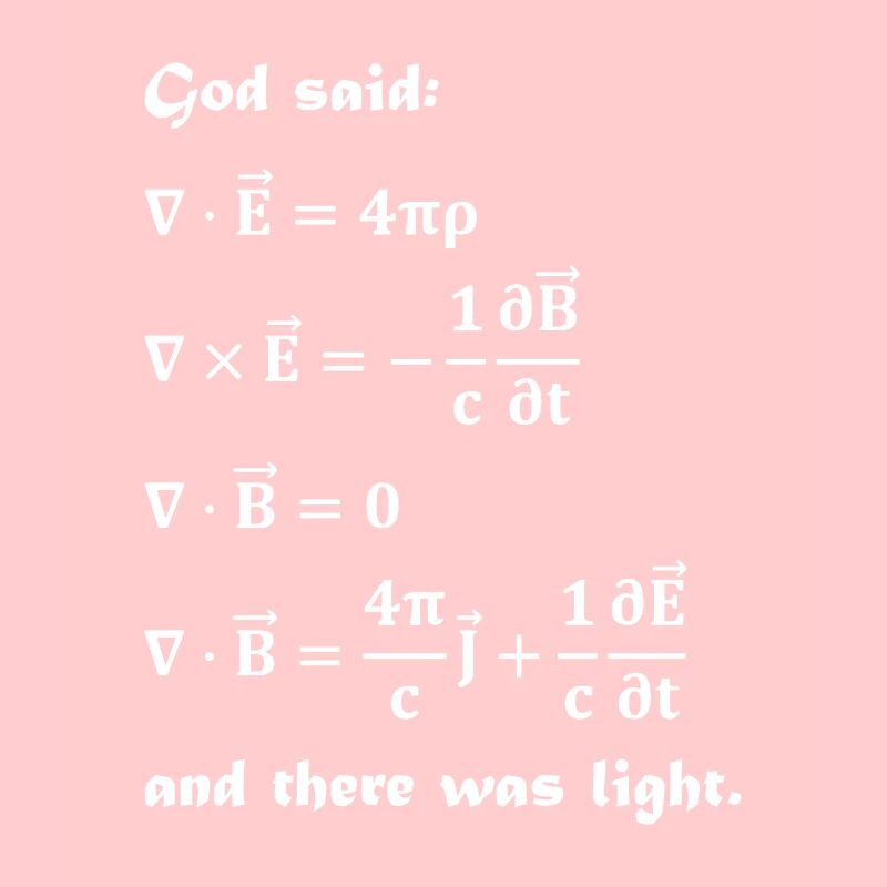 Physics Formula Equations Physicist Gift