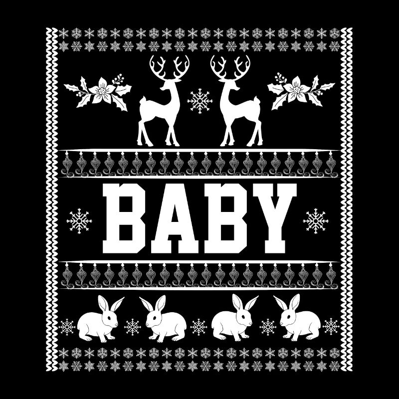 C’est mon vilain design de Noël pour bébé