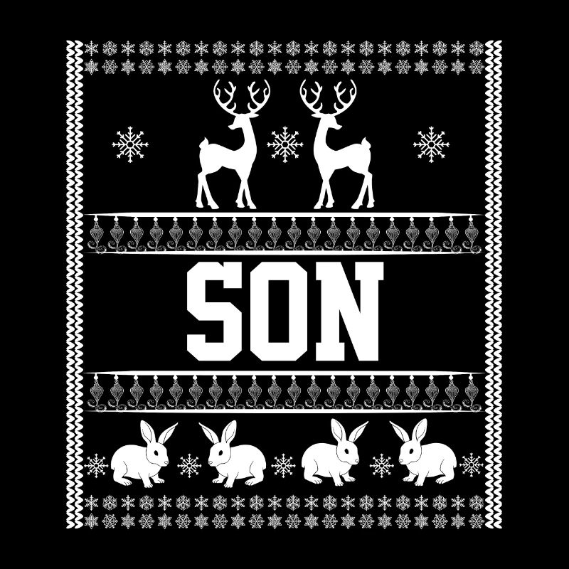 C’est mon vilain design de Noël, pour fils