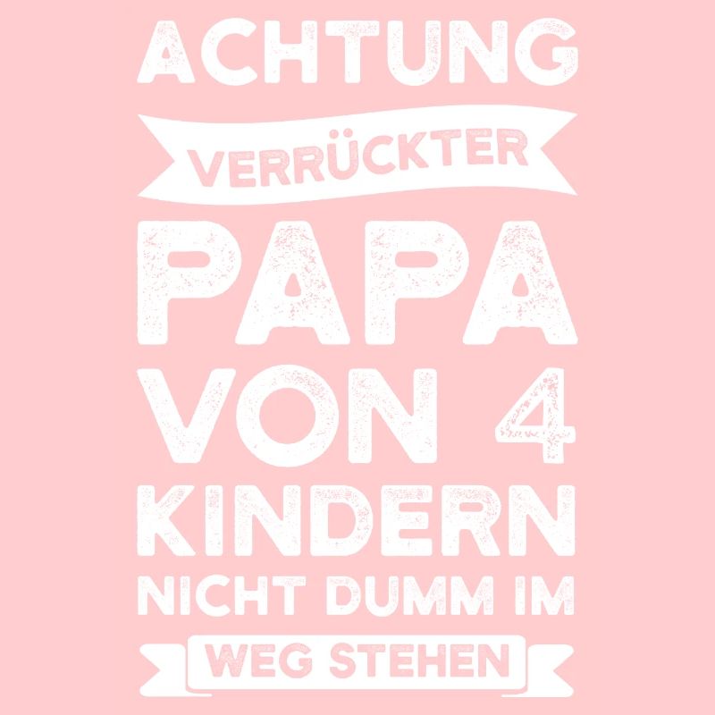 Papa 4 Kinder Kinder Geschenk