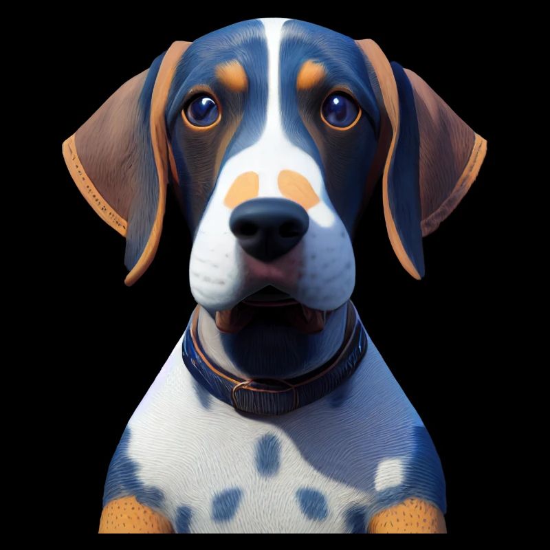 Bluetick Coonhound Dog - Bluetick Coonhound