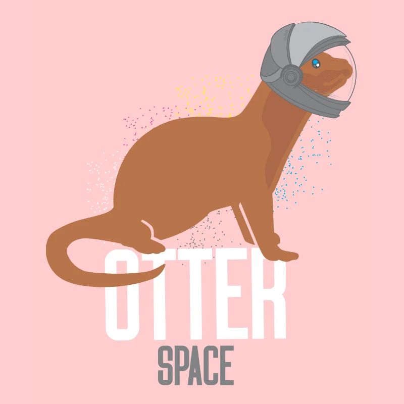 Solar System Otter Space Astronaut Otter