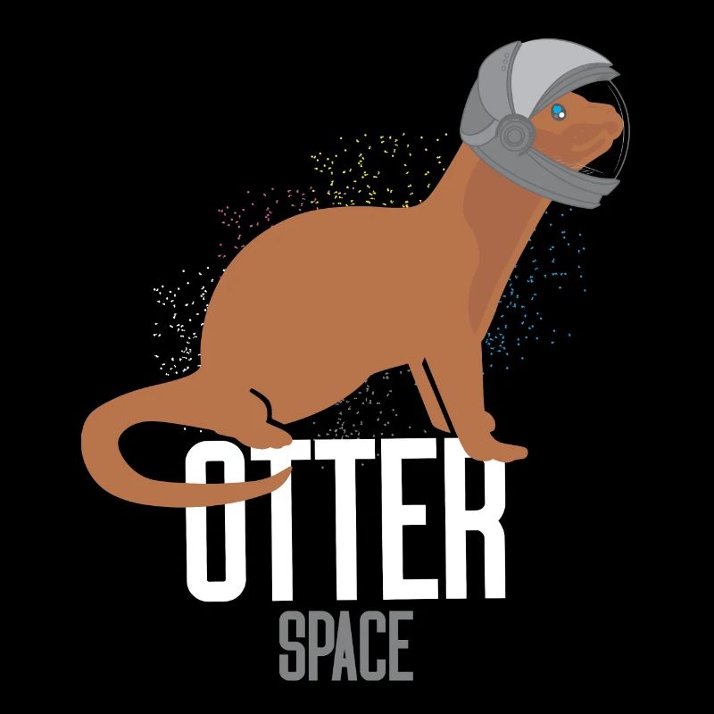 Sonnensystem Otter Weltraum Astronaut Otter