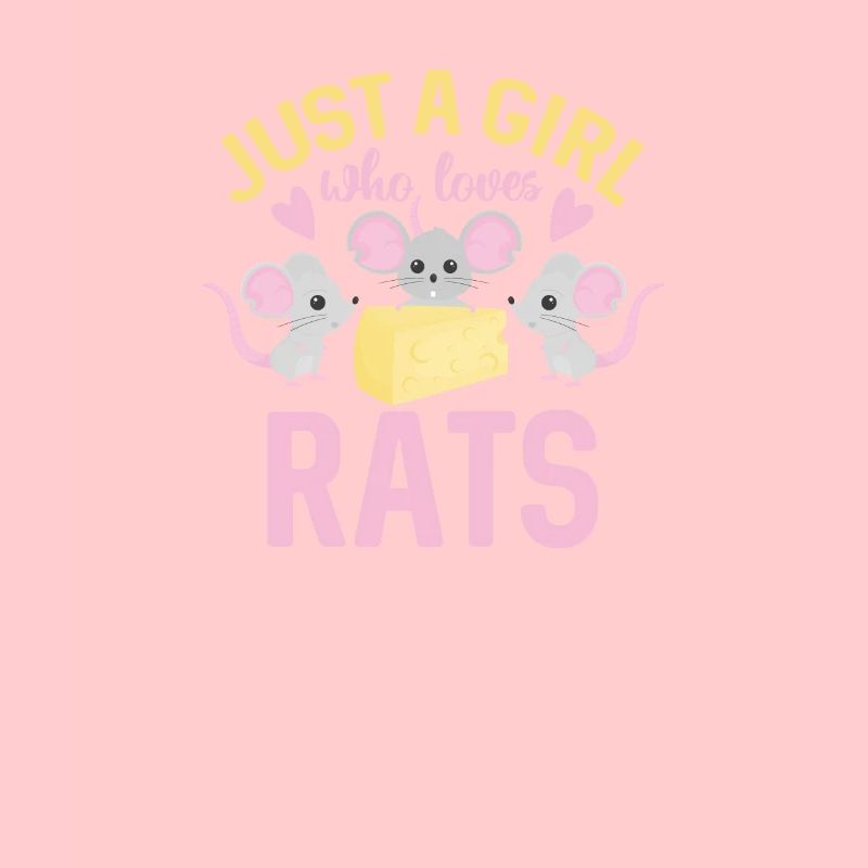 Ratte Nur Ein Mädchen, Das Ratten Liebt