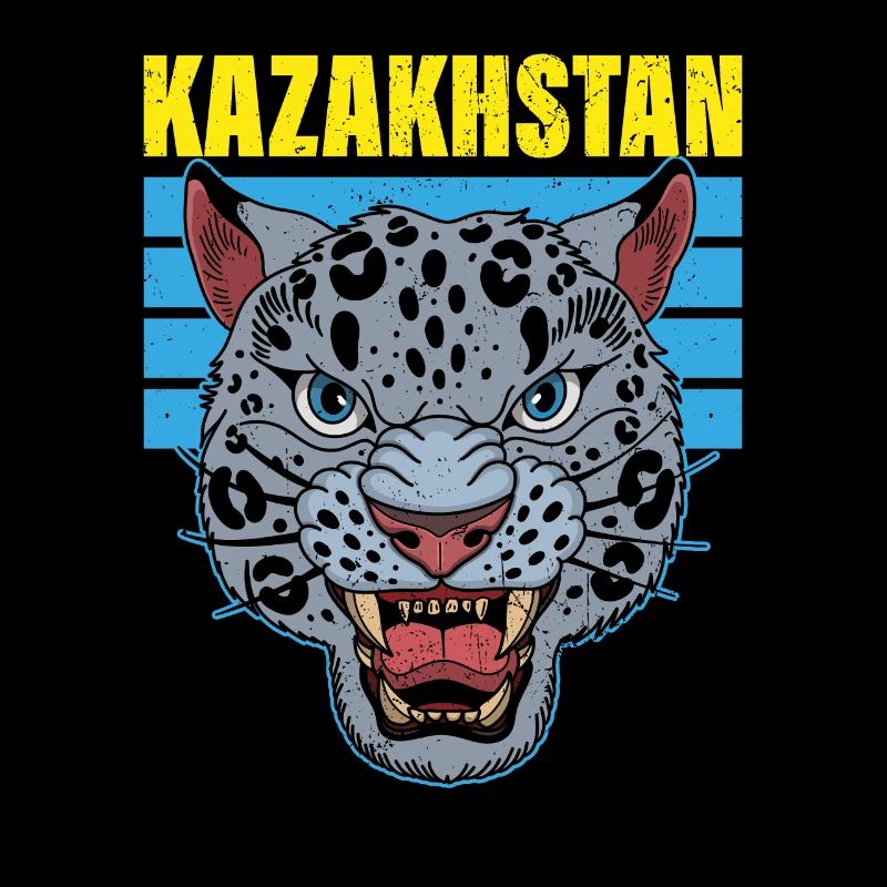 Republik Kasachstan Asien Schneeleopard