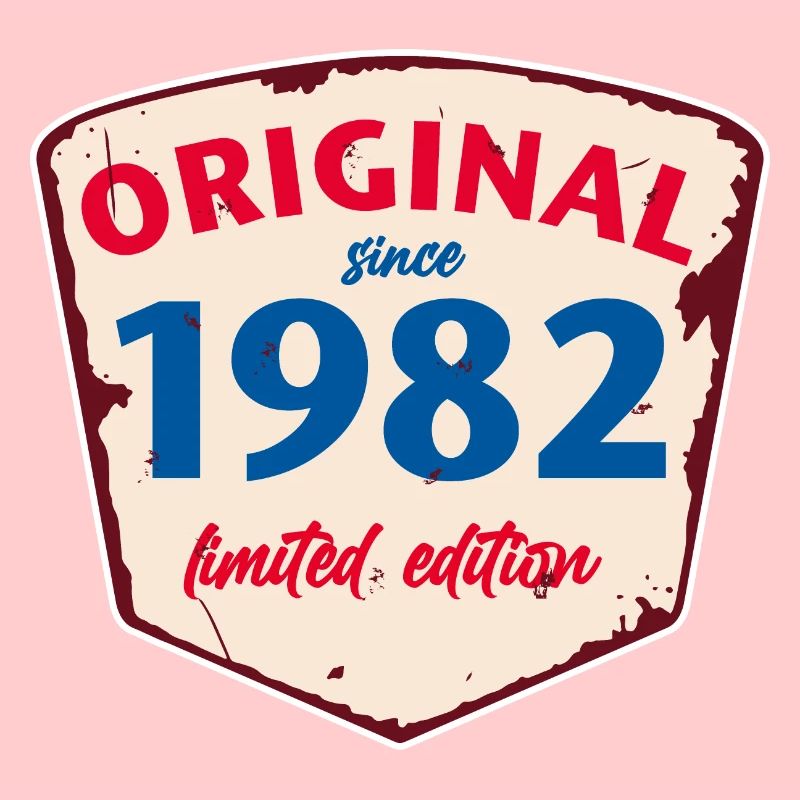 1982 Blechschild - édition citronnée - Vintage