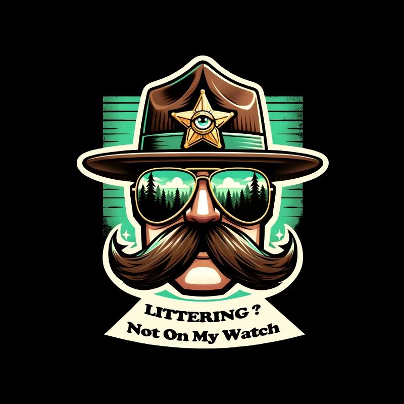 Anti littering No environment Recycle garbage
