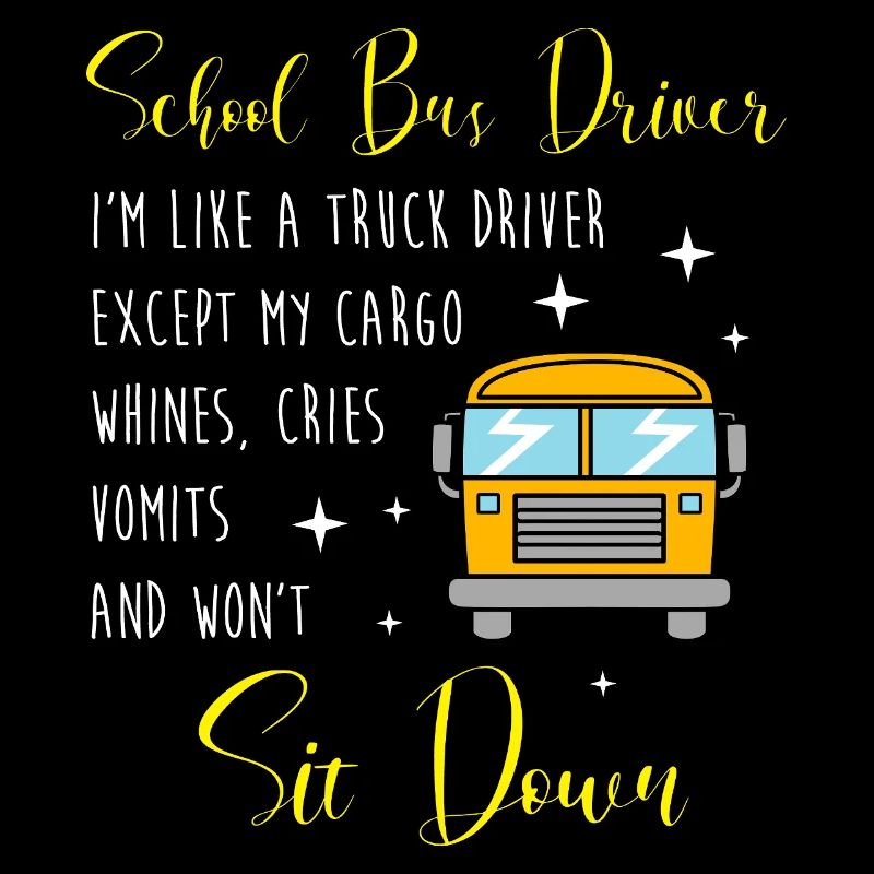 Schulbusfahrer Schulbus