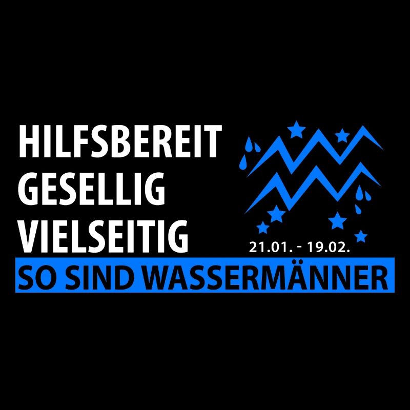 Sternzeichen Wassermann - Eigenschaften