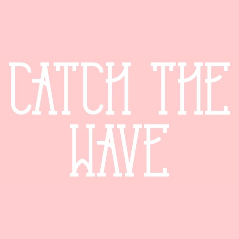 Attrapez le surf de vagues