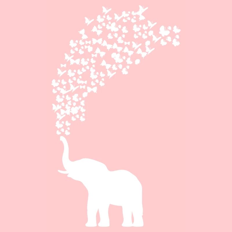 Cadeau d'amour de papillon d'éléphant