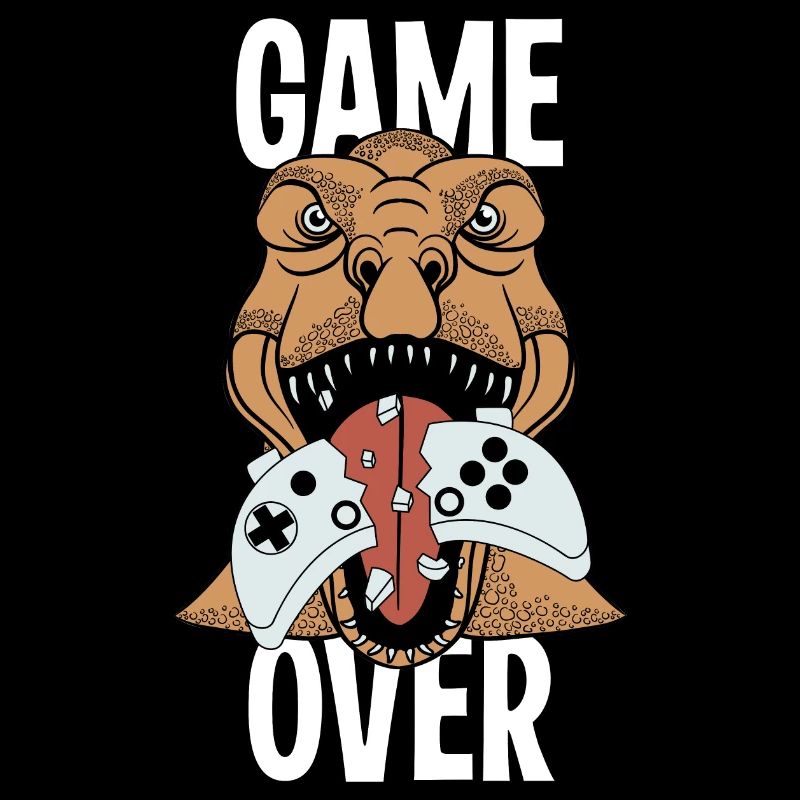 Game Over Dinosaur - ROAR! T-Rex animé