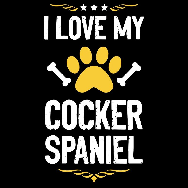 Ich liebe meinen Cocker Spaniel