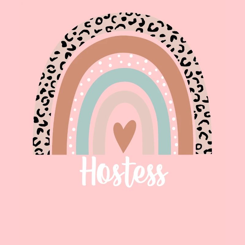 Hostess Rainbow Leopard Funny Hostess Appreciation