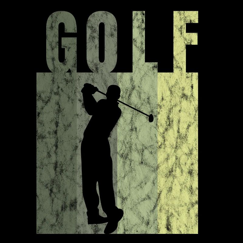 Golf Golfing Shirt Geschenkidee Golfer Vintage