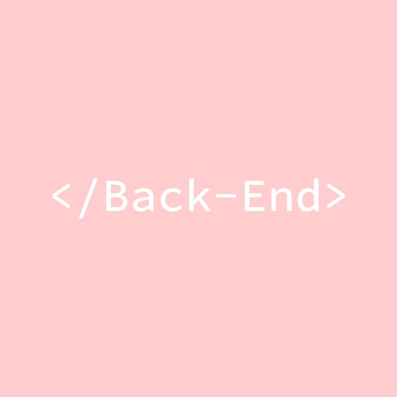 Back-End (White)