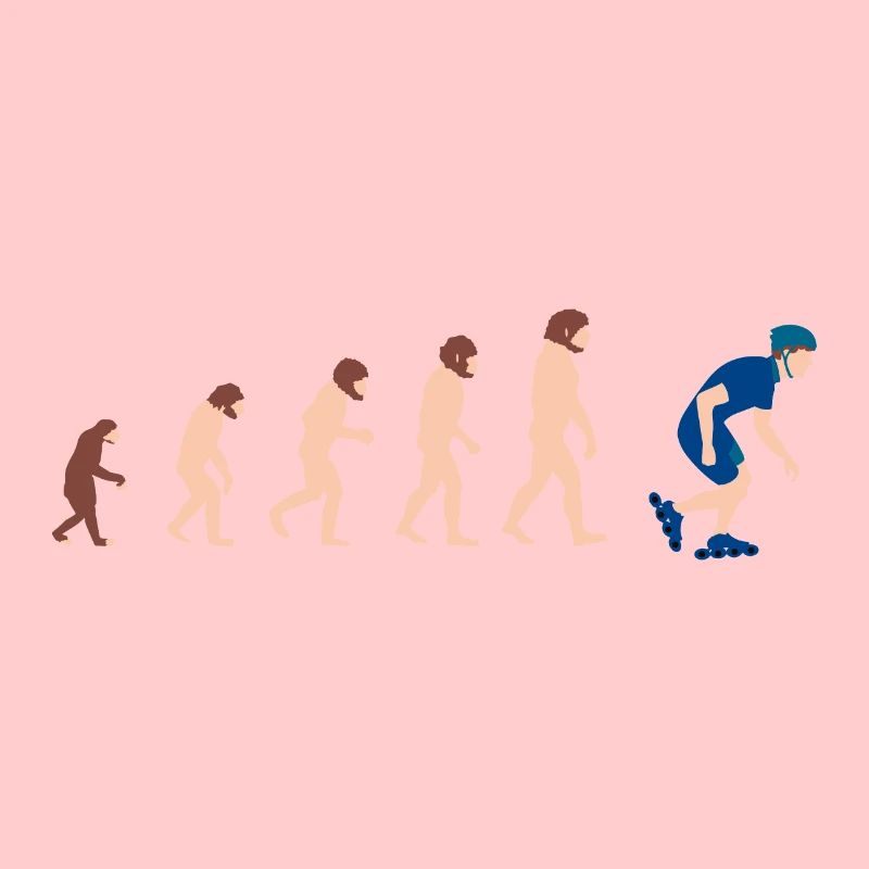 Evolution Inline Skates Idée cadeau drôle