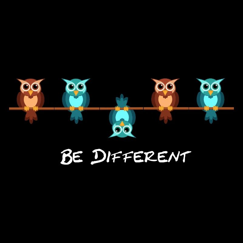 Be different