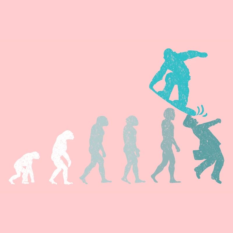 Snowboarder Evolution Snowboard Sport d'hiver