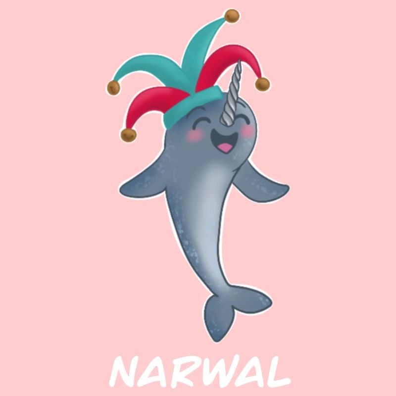 Wal, Narwal, Karneval, Geschenk