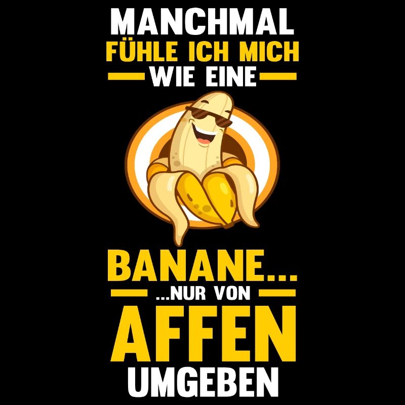 Früchte Affe Banane
