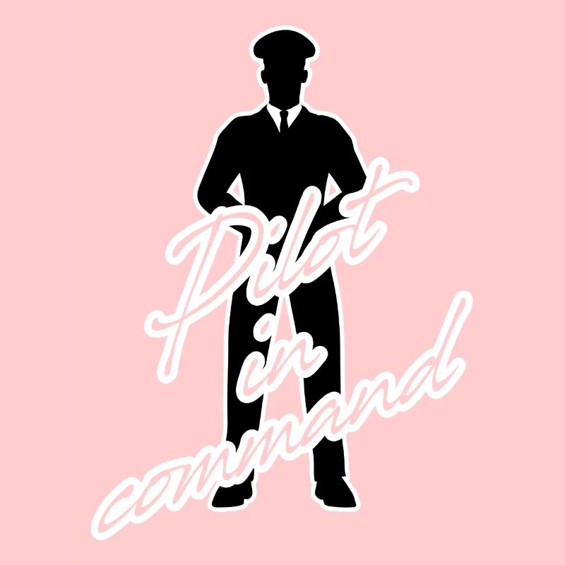 Pilot in command captain plane aviation cockpit