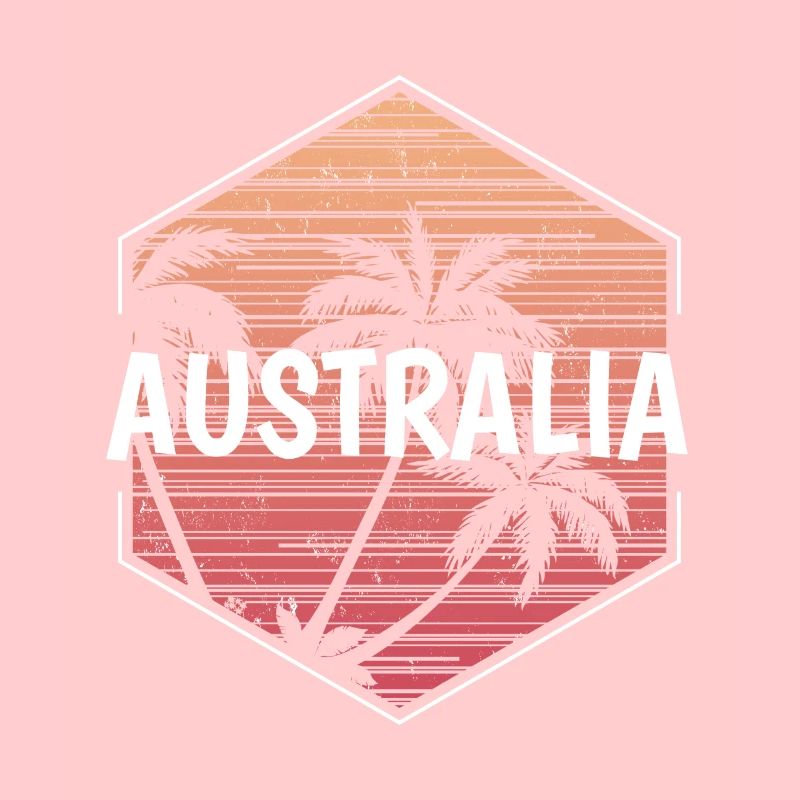 Australia Beach Vacation Souvenir