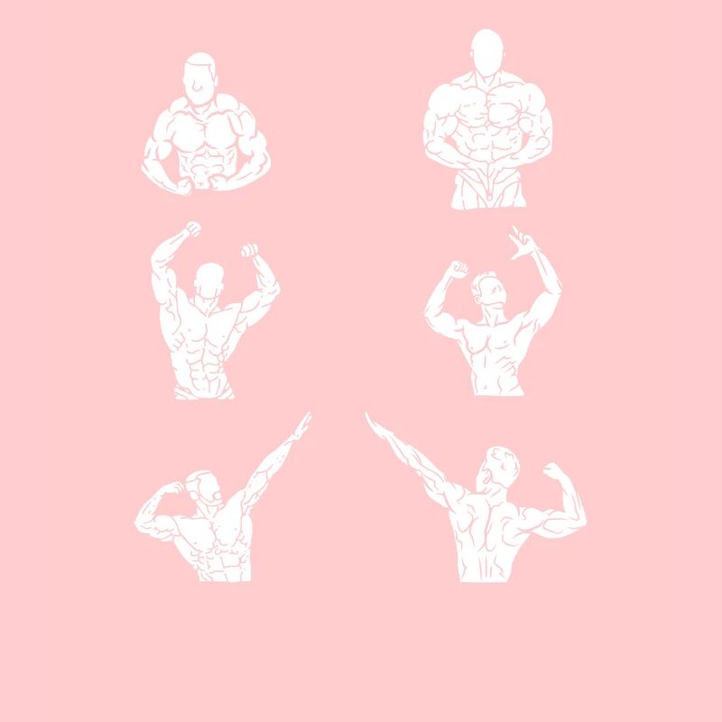 Musculation Flexing Poses Bodybuilder