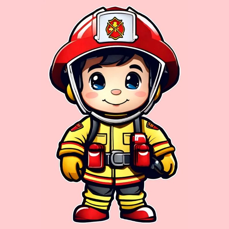 Mignon petit pompier